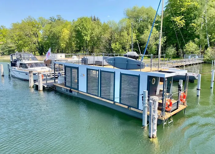 Traumzeitboot Jutta - Exklusiver Festlieger In Perfekter Lage Am Scharmuetzelsee * Bad Saarow
